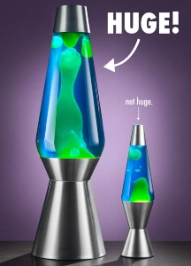 Giant lava lamp